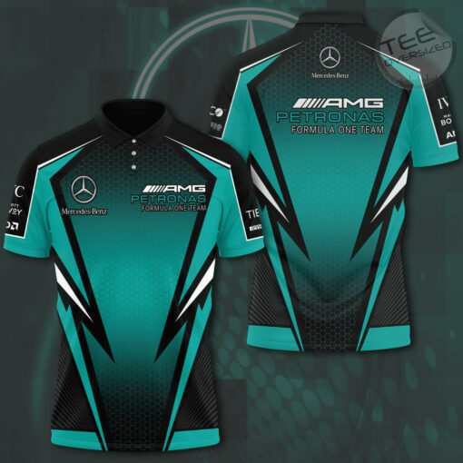 Mercedes AMG Petronas F1 3D Apparels polo