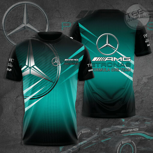 Mercedes And Petronas 3D T shirt