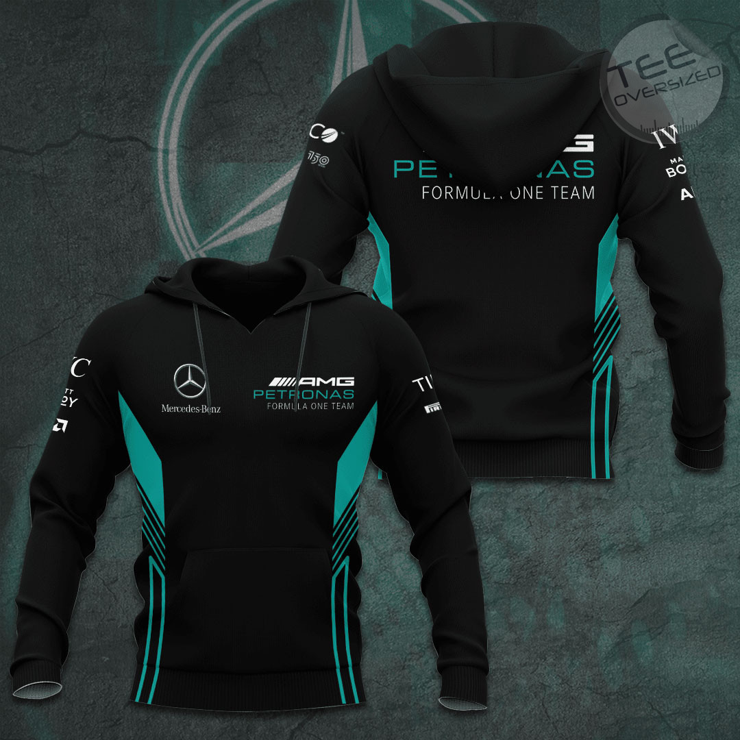 Mercedes-Benz AMG Petronas F1 Apparels 3D - F1 Clothes - OversizedTee.com