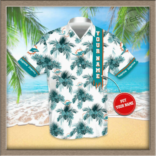 Miami Dolphins 3D Hawaiian Shirt 02