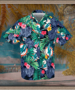 Miami Dolphins 3D Hawaiian Shirt 04