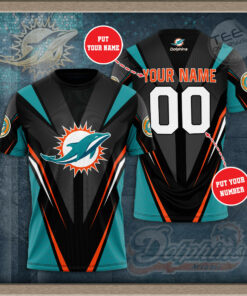 Miami Dolphins 3D T shirt 03