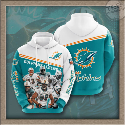 Miami Dolphins 3D hoodie 08