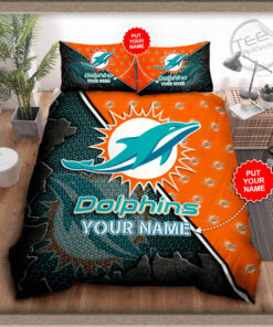 Miami Dolphins bedding set 03