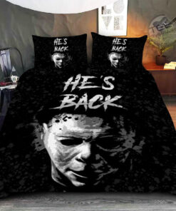Michael Myers bedding set design 9
