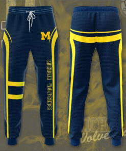 Michigan Wolverines 3D Sweatpant 04