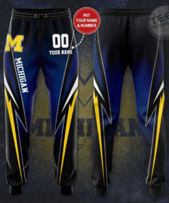 Michigan Wolverines 3D Sweatpant 07