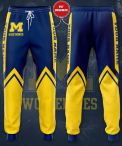 Michigan Wolverines 3D Sweatpant 08