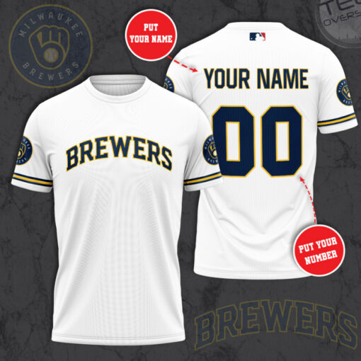 Milwaukee Brewers T shirt 03