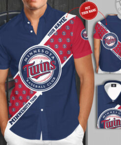 Minnesota Twins Sleeve Dress Shirt 02