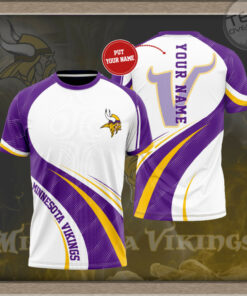 Minnesota Vikings 3D T shirt 02