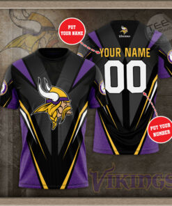 Minnesota Vikings 3D T shirt 04