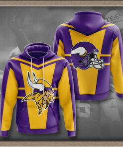 Minnesota Vikings 3D hoodie 01