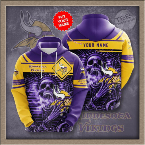 Minnesota Vikings 3D hoodie 013
