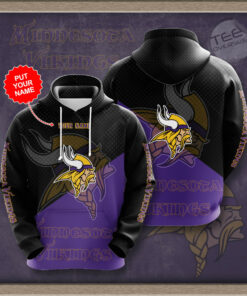 Minnesota Vikings 3D hoodie 015