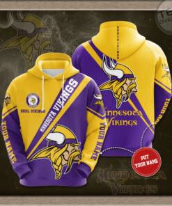 Minnesota Vikings 3D hoodie 07