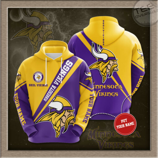 Minnesota Vikings 3D hoodie 07
