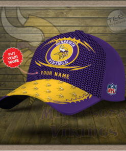 Minnesota Vikings Cap Custom Hat 02