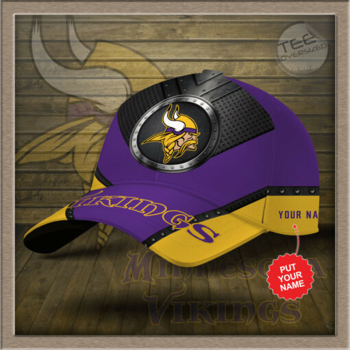 Minnesota Vikings Cap Custom Hat 03