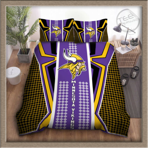 Minnesota Vikings bedding set 04