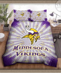 Minnesota Vikings bedding set 05