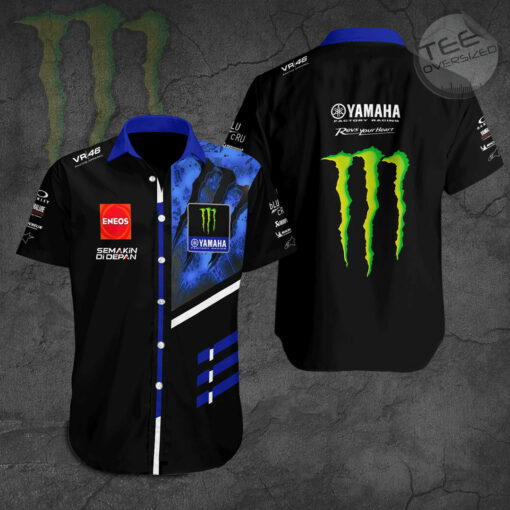 Monster Energy Yamaha MotoGP short sleeve shirt