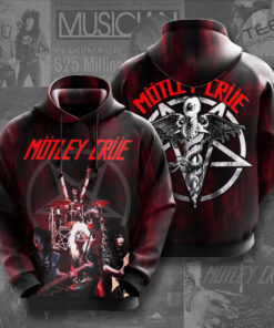Motley Crue 3D Apparels 2023 hoodie