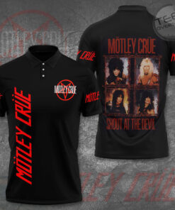 Motley Crue 3D Apparels polo