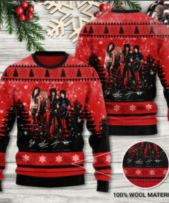 Motley Crue Christmas 3D Sweater