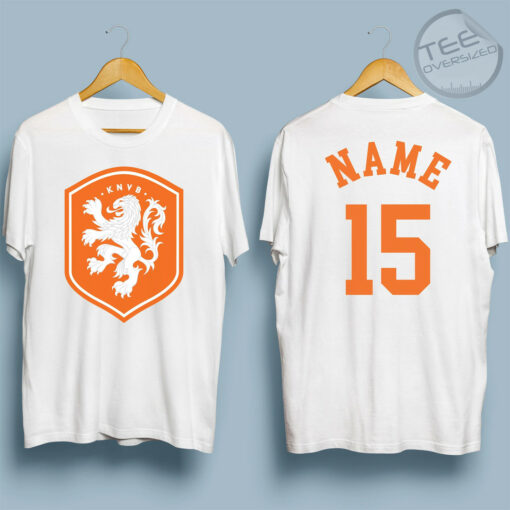 Netherlands White Oversized T shirt