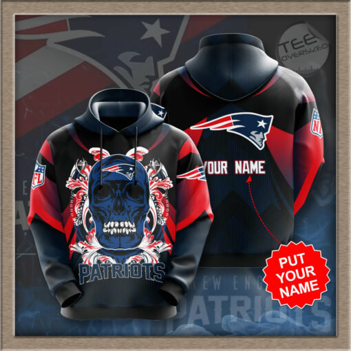 New England Patriots 3D hoodie 04 1