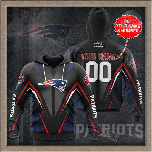 New England Patriots 3D hoodie 06
