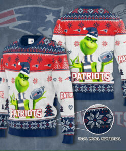New England Patriots 3D sweater 01