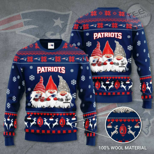 New England Patriots 3D sweater 02