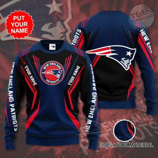 New England Patriots 3D sweater 04