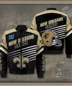 New Orleans Saints 3D Bomber Jacket 01