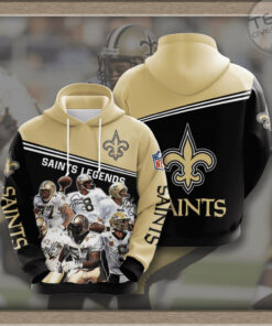 New Orleans Saints 3D hoodie 11