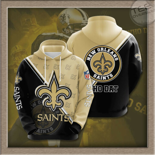 New Orleans Saints 3D hoodie 12