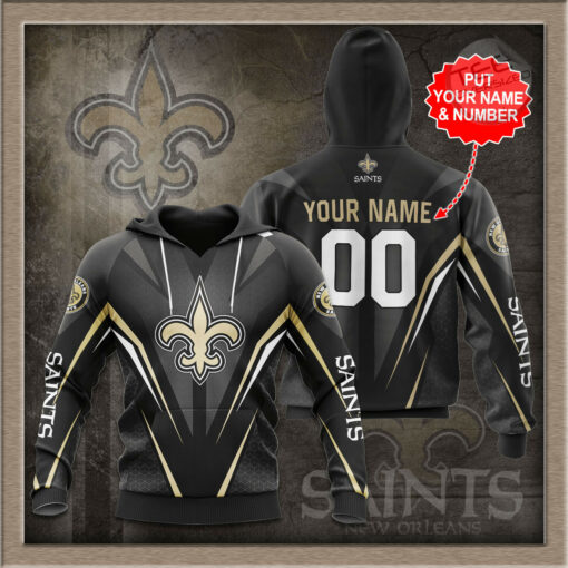 New Orleans Saints 3D hoodie 3