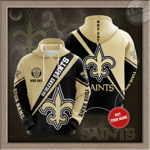 New Orleans Saints 3D hoodie 7