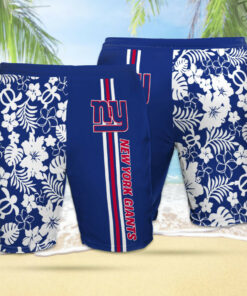 New York Giants 3D Hawaiian Shorts