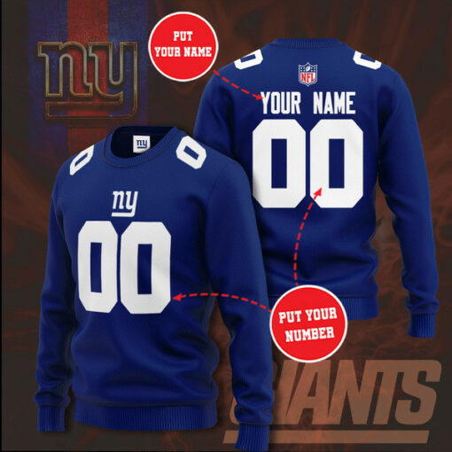New York Giants 3D Sweatshirt 02