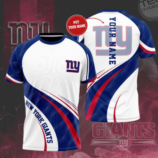 New York Giants 3D T shirt 02