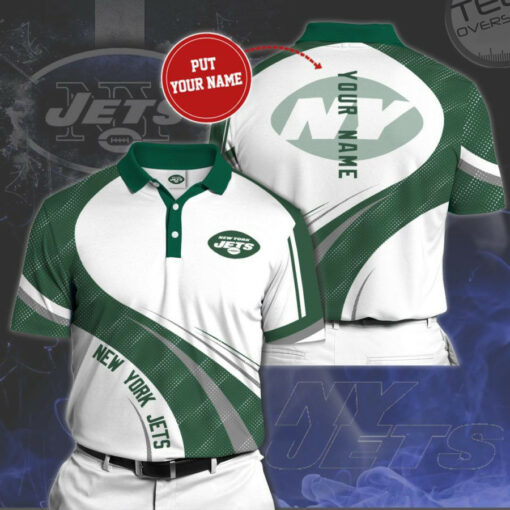New York Jets 3D Polo 01