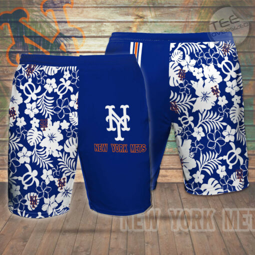 New York Mets Hawaiian Shorts 02