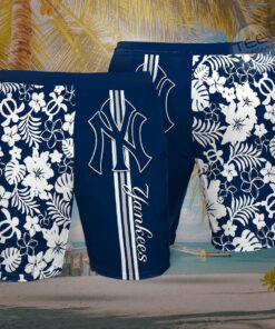 New York Yankees 3D Hawaiian Short 04