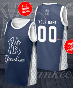 New York Yankees basketball jersey 01