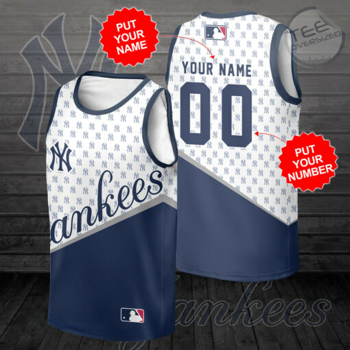New York Yankees basketball jersey 02