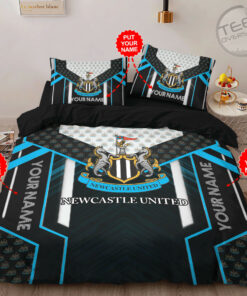 Newcastle United bedding set – duvet cover pillow shams 01