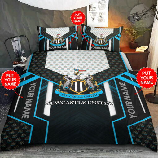Newcastle United bedding set – duvet cover pillow shams 03